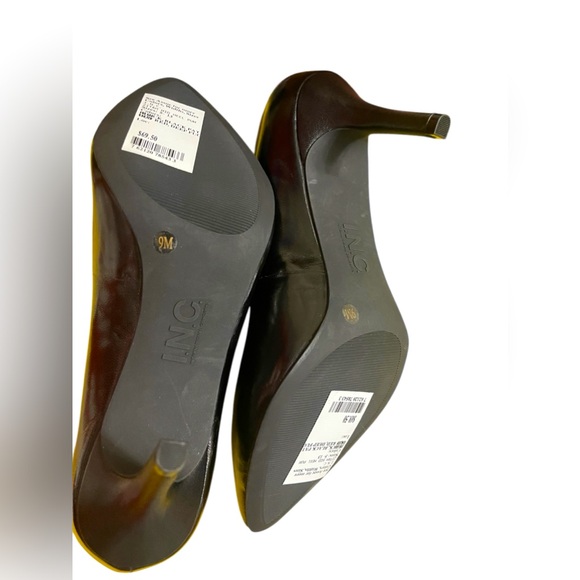 💚💚🌼NEW NO BOX INC UPPER LEATHER HEELS - Picture 4 of 6